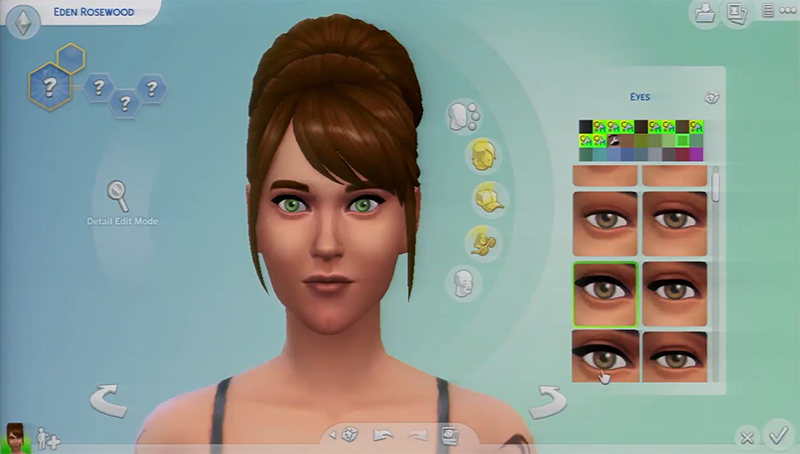 Eden Rosewood - Sims 4 CAS