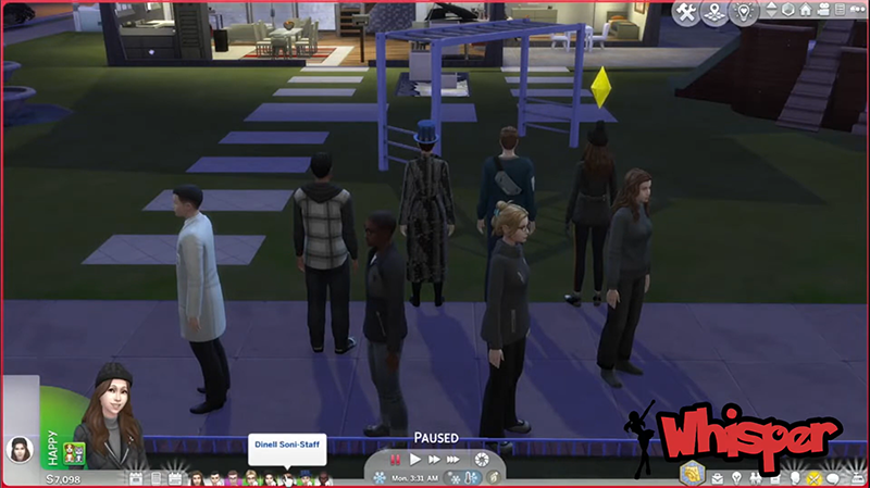 Sonic Group Staff as Sims - The Sims 4